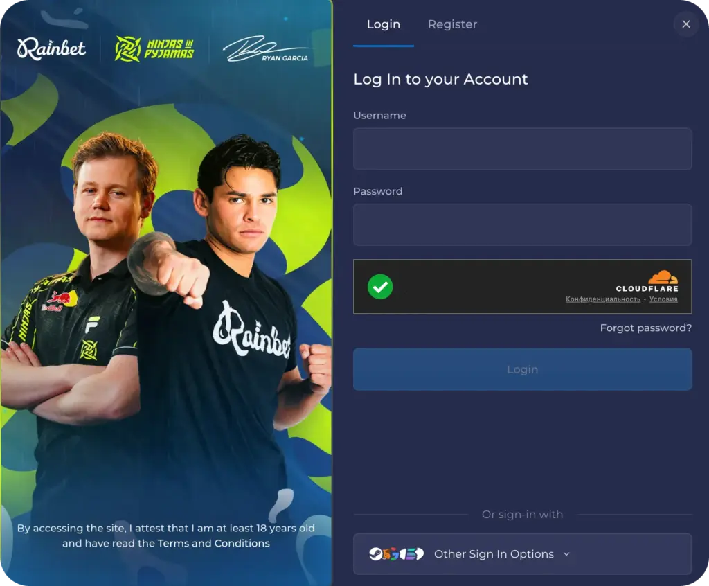 Login on Mobile Devices