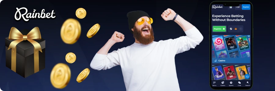 Rainbet crypto deposits