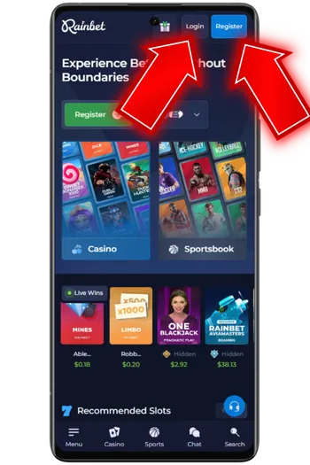 Rainbet Log in